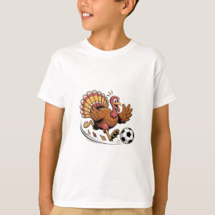 T-shirt Turquie Jouer au football Thanksgiving Sport amour