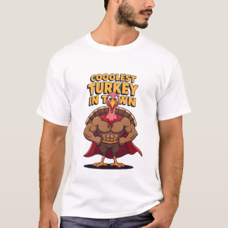 T-shirt Turquie la plus froide de la ville Thanksgiving