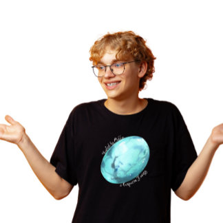 T-shirt Turquoise Energy Décembre Anniversaire