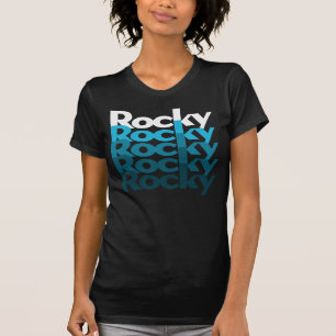 T-shirt Turquoise Rockys