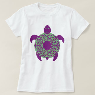 T-shirt Turtle.1 kaléïdoscopique