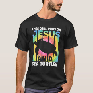 T-shirt Turtle Outfit for Sea Turtle Lovers for Women Girl