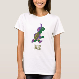 T-shirt Turtle Runner 5K - Violet