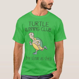 T-shirt Turtle Running Club Funny Turtle Running
