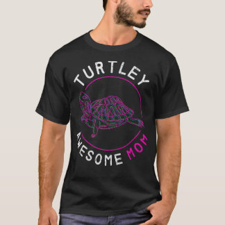 T-shirt Turtley Awesome Maman Turtle