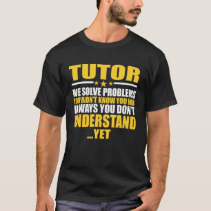 T-shirt Tuteur pour collègue tuteur