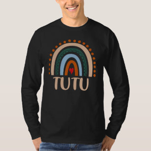 T-shirt Tutu Rainbow Grandma mignonne Mères Jour Funny Tut