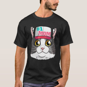 T-shirt Tuxedo Chat 1 Maman Kitten Fête des mères