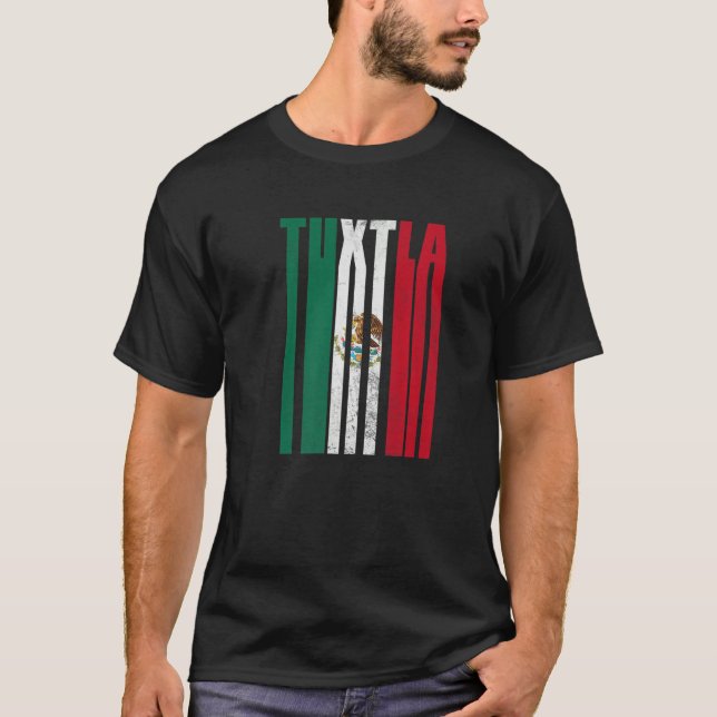 T-shirt Tuxtla Gutiérrez Chiapas con Águila Mexicana (Devant)