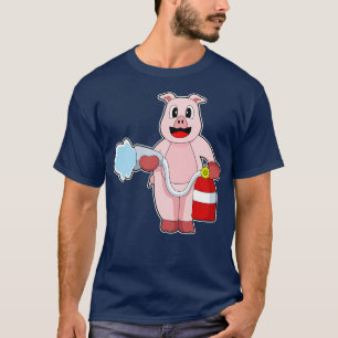 T-shirt Tuyau de pompier de porc