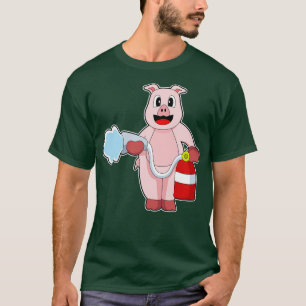 T-shirt Tuyau de pompier de porc