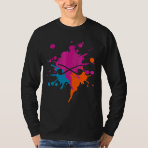 T-shirt Tuyaux Fumeurs Design coloré