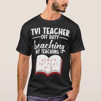 T-shirt Tvi Teacher Appreciation My Heart Visually Impaire