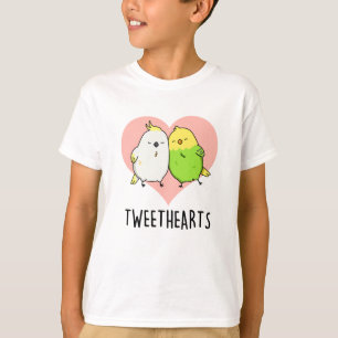 T-shirt Tweethearts Funny Inséparables Pun