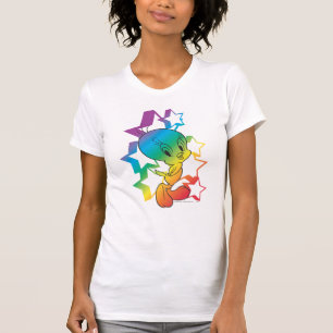 T-shirt TWEETY™ étoiles arc-en-ciel