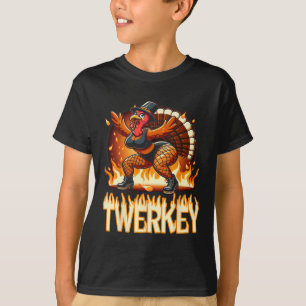 T-shirt Twerkey Squad Twerner Danser Danseuse Drôle Turqui