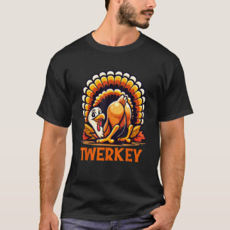 T-shirt Twerkey Squad Twerner Danser Danseuse Drôle Turqui