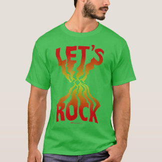 T-shirt Twin Peaks Lets Rock