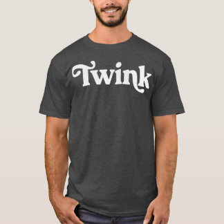 T-shirt Twink Retro Typography Cadeau1