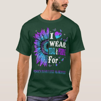 T-shirt Twinkle Coeur Tournesol Grossesse bébé perte avant