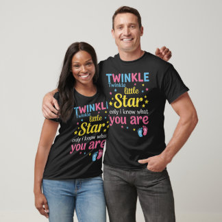 T-shirt Twinkle Twinkle Little Star Only I Know Gender Kee