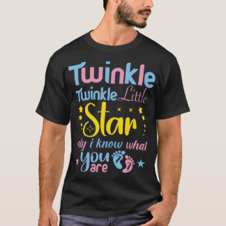 T-shirt Twinkle Twinkle Little Star Seulement Comment Je S