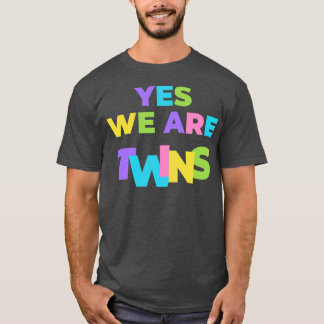 T-shirt Twins Partner Twin Siblings