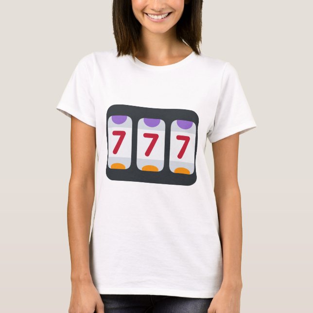T-shirt Twitter Emoji - Lucky 7 (Devant)