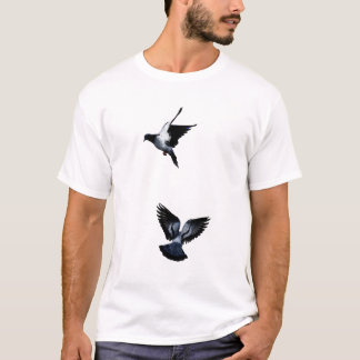 T-shirt Two birds