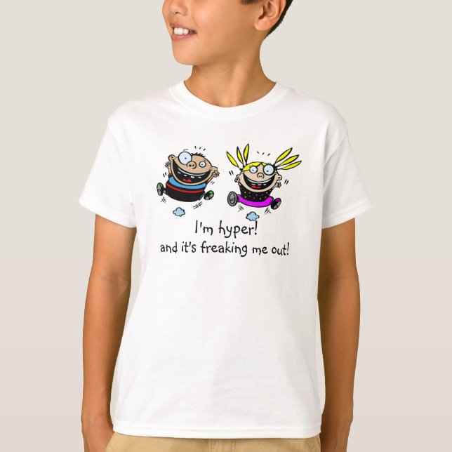 T-shirt Two Hyper Kids (Devant)