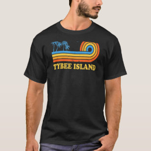 T-shirt Tybee Island Géorgie Summer Ga Tropical Savannah B