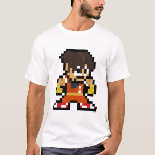 T-shirt type à 8 bits