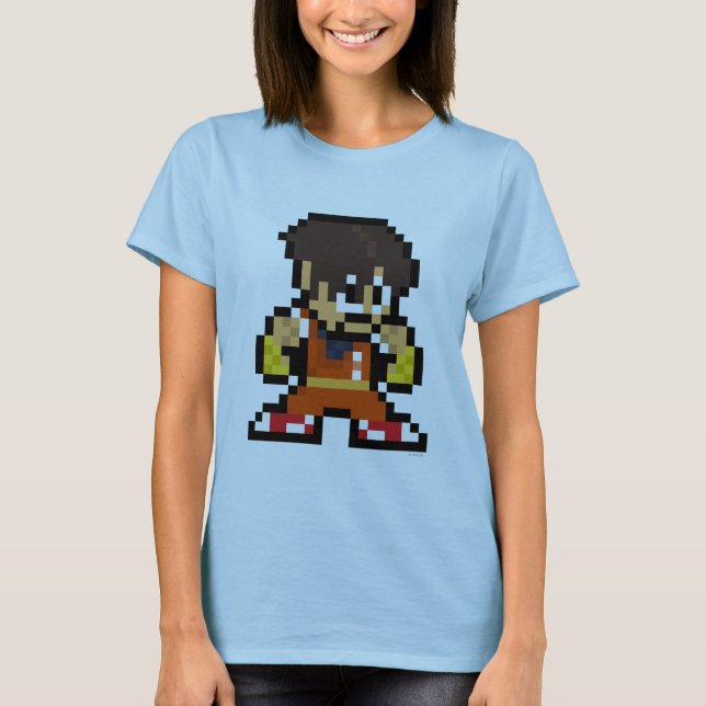 T-shirt type à 8 bits (Devant)