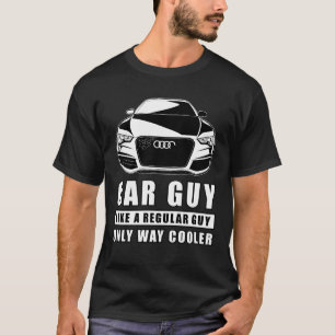 T-shirt Type automobile comme un type normal mais en beauc