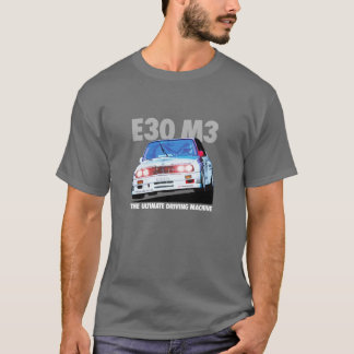 T-shirt Type blanc de coureur du m3 DTM de BMW E30