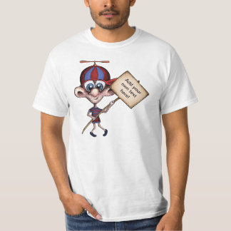 T-shirt Type de casquette de propulseur avec le signe