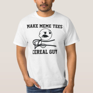T-SHIRT TYPE DE CÉRÉALE