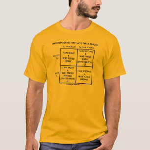T-shirt Type de compréhension I et type statistiques