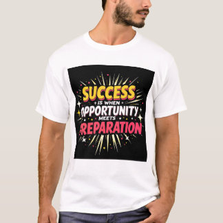 T-shirt Type de devis de réussite motivationnelle pour T-s