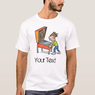 T-shirt Type de flipper