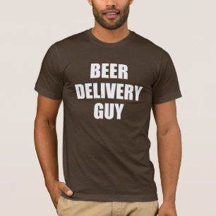 T-shirt Type de la livraison de bière