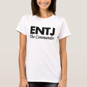T-shirt Type de personnalité d'ENTJ