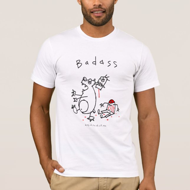 T-shirt Type d'ours de Badass (Devant)
