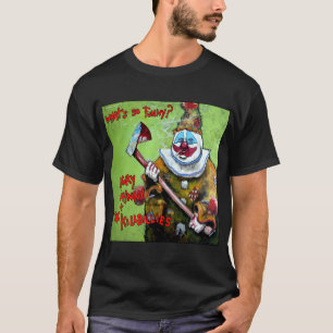 T-shirt Type fâché "ce qui est si drôle ?" Pièce en t