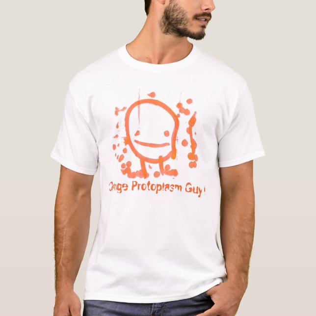 T-shirt Type orange ©2008 "bébé" Carter de protoplasme… (Devant)