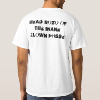 T-shirt Type principal de la bande inepte de Klown
