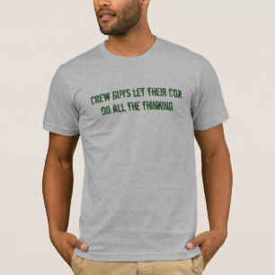 T-shirt Types d'équipage