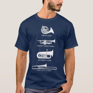 T-shirt Types Drôle De Corne Française