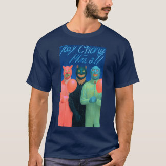 T-shirt Types suspects avec des ballons  
