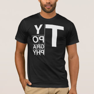 T-shirt Typographie